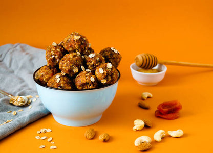 Healthy Dry Fruits Mix Ladoo with Pure Honey